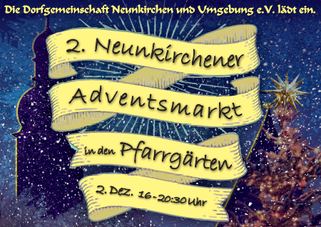 2. Dezember 2023 Neunkirchener Adventsmarkt